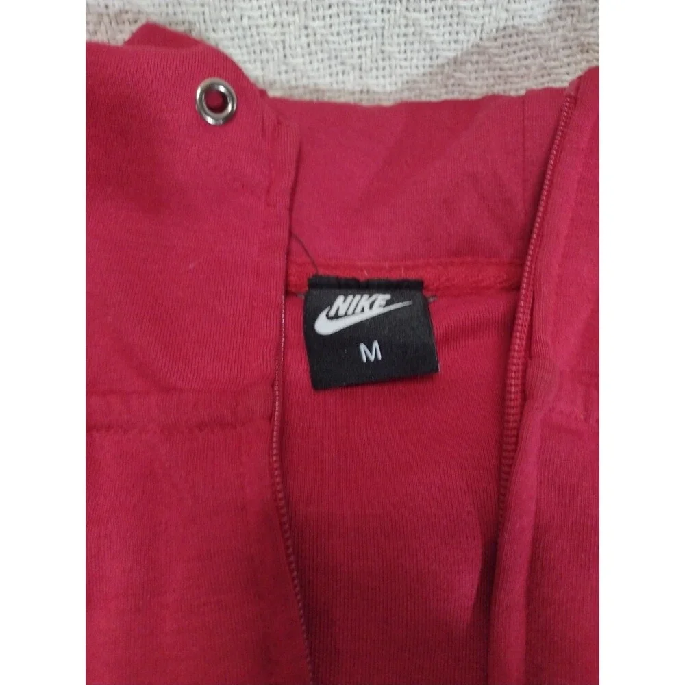 Nike Men's Tech Fleece Full Zip Hoodie Red, Size M
